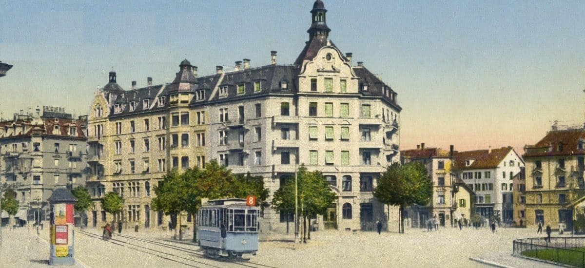 Die Tram-, Bus- und Quartiergeschichte im Aussersihl